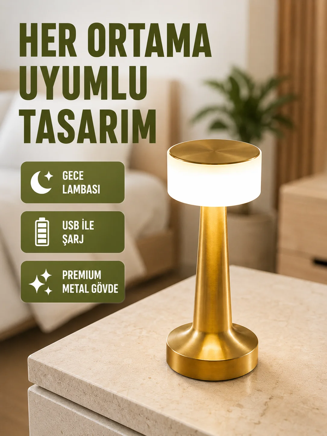 DEKORATİF MASA LAMBASI (Kopya)