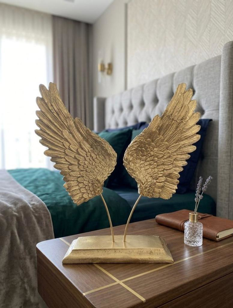 Dekoratif Melek Kanadı Biblo