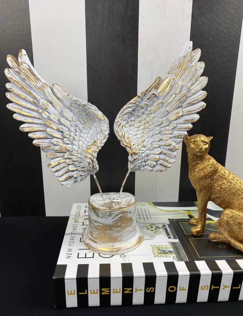 Dekoratif Melek Kanadı Biblo