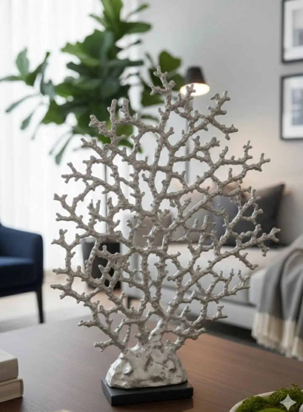 Dekoratif Mercan Biblo Hayat Ağacı Dal Mercan Heykel