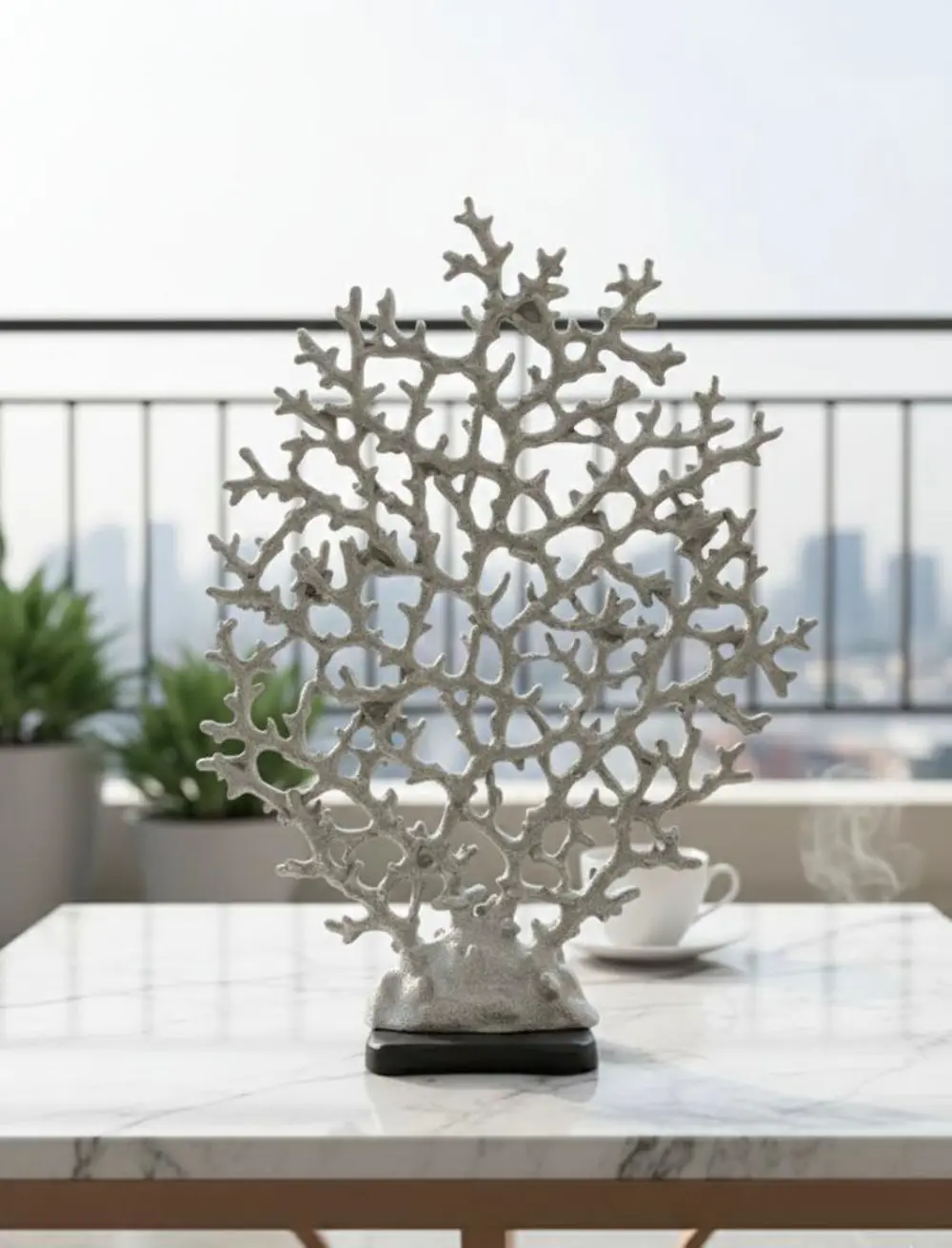 Dekoratif Mercan Biblo Hayat Ağacı Dal Mercan Heykel