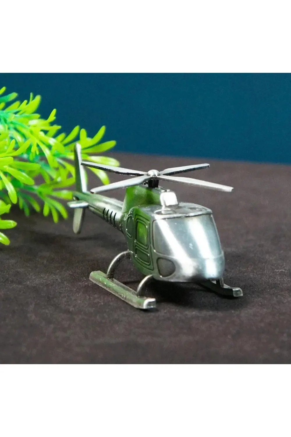 Dekoratif Metal Helikopter