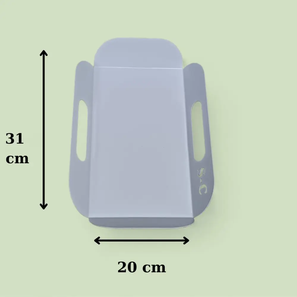 Dekoratif Metal Tepsi Seti 3'lü Nişan Tepsisi, Çay Tepsisi, Sunum