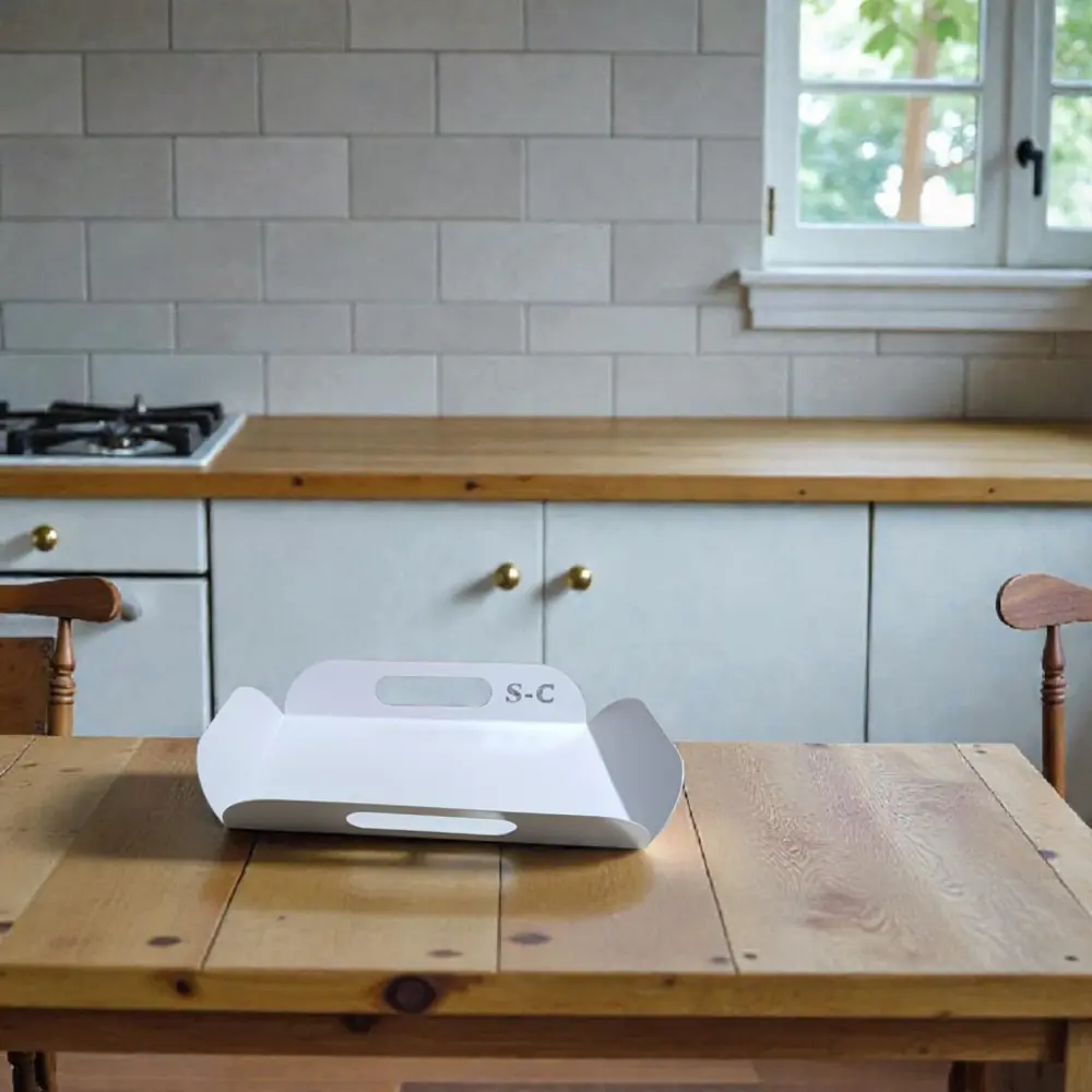 Dekoratif Metal Tepsi Seti 3'lü Nişan Tepsisi, Çay Tepsisi, Sunum