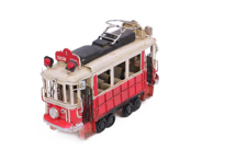 İhtiyaçavm Dekoratif Metal Taksim Tramvay Orta Boy Vintage Biblo Hediyelik