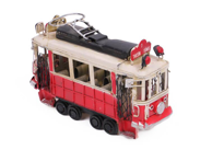 İhtiyaçavm Dekoratif Metal Taksim Tramvay Orta Boy Vintage Biblo Hediyelik
