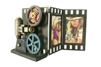 İhtiyaçavm Dekoratif Metal Çerçeve Sinema Temali Vintage Ev Ofis Hediyelik