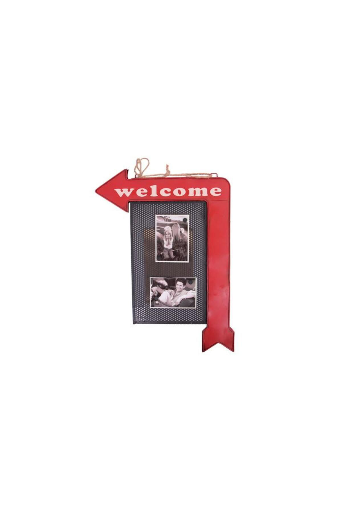 Zs Demir Dekoratif Metal Kapi Yazisi Yön Tabelasi Çerçeveli Hediyelik