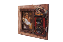 İhtiyaçavm Dekoratif Metal Çerçeve Fotoğraf Makinesi Dekorlu Hediyelik