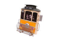 İhtiyaçavm Dekoratif Metal Çerçeve Tramvay Temali Vintage Hediyelik