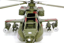 Dekoratif Metal Helikopter Vintage Ev Ofis Hediyelik