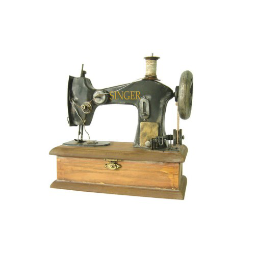 Woody Sofia Dekoratif Metal Dikiş Makinesi