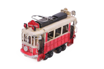 İhtiyaçavm Dekoratif Metal Taksim Tramvay Orta Boy Vintage Biblo Hediyelik