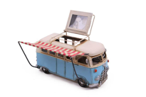 İhtiyaçavm Dekoratif Metal Minibüs Çerçeveli, Kalemlik Tenteli