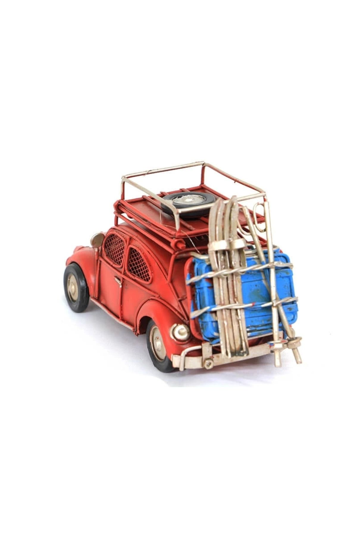 Zs Demir Dekoratif Metal Araba Çerçeveli Ve Kumbarali