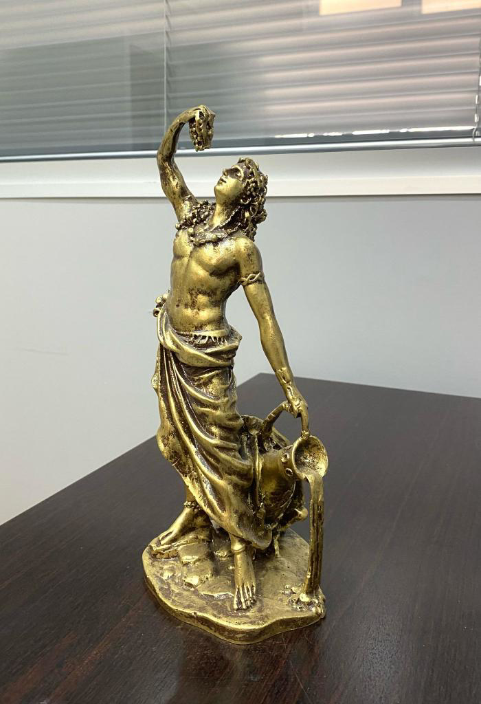 Dekoratif Neşe ve Şarap Tanrısı Dionysos Mitolojik Heykel – Ofis 