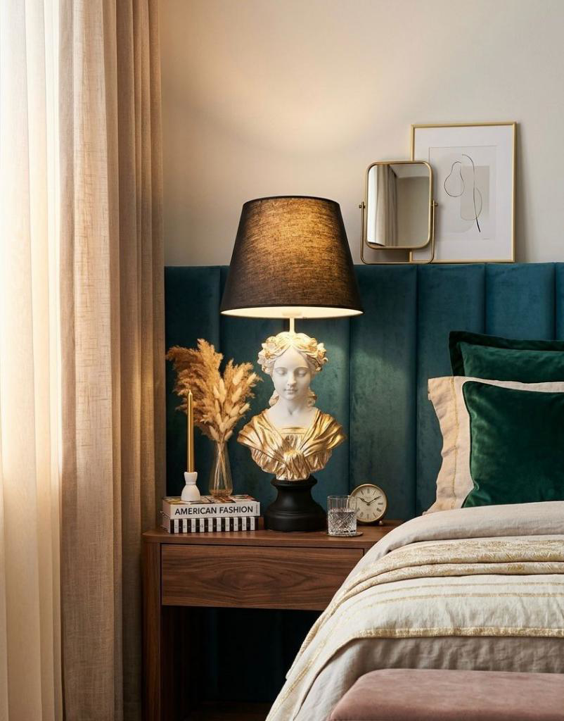 Dekoratif Ophelia Model Abajur  Biblo