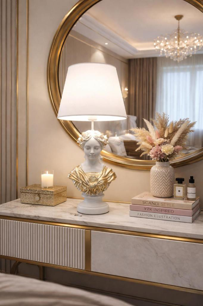 Dekoratif Ophelia Model Abajur  Biblo