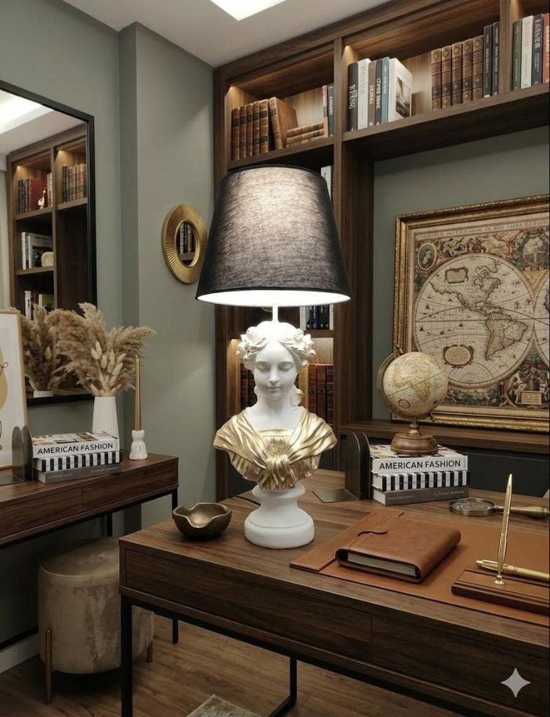 Dekoratif Ophelia Model Abajur  Biblo