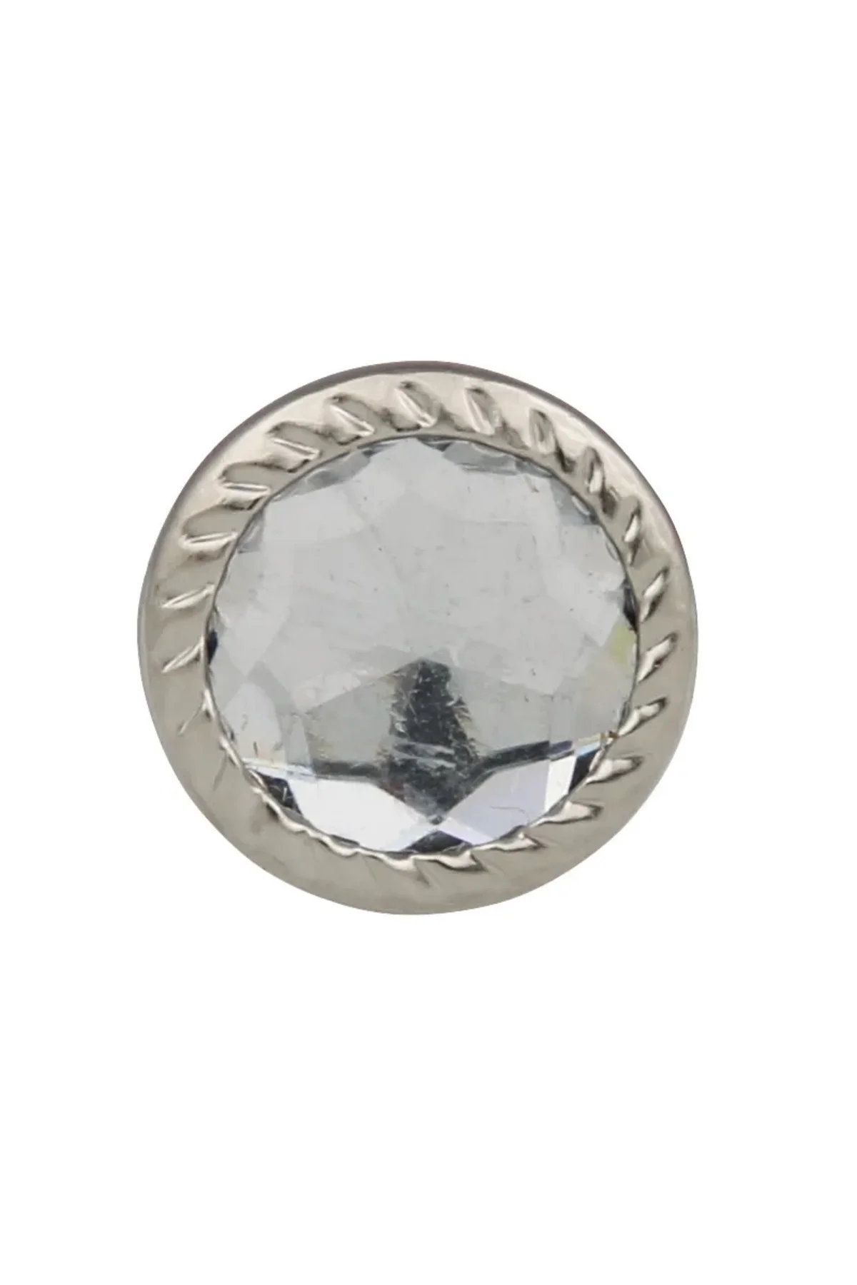 Dekoratif Parlak Taşlı Kabara Raptiye 17 Mm - 500 - Görsel 2