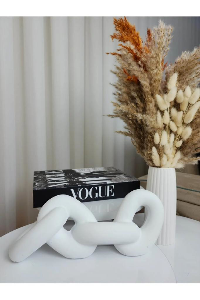 Dekoratif Polyester Zincir Biblo