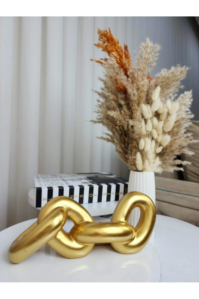 Dekoratif Polyester Zincir Biblo