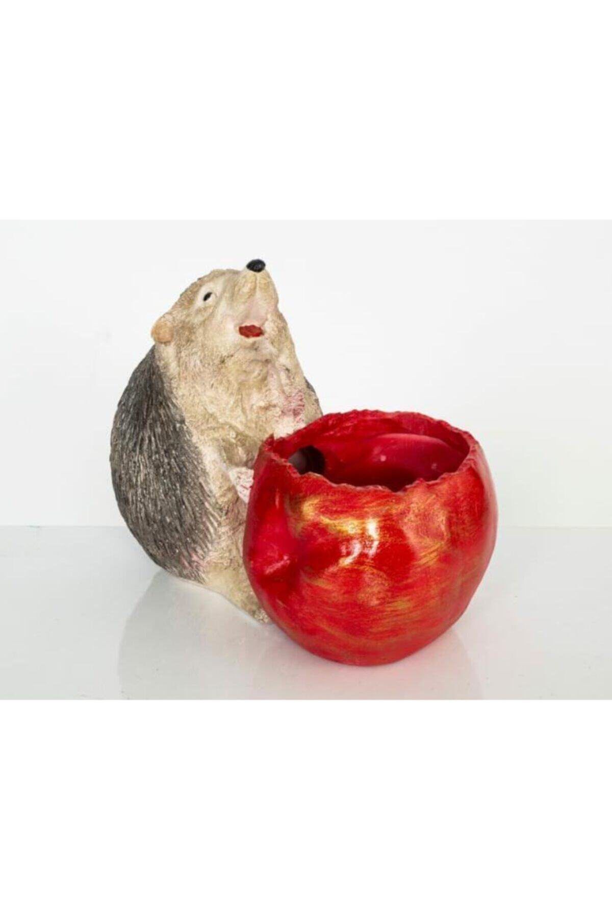 Vitale Dekoratif Polyester Kirpi Saksı