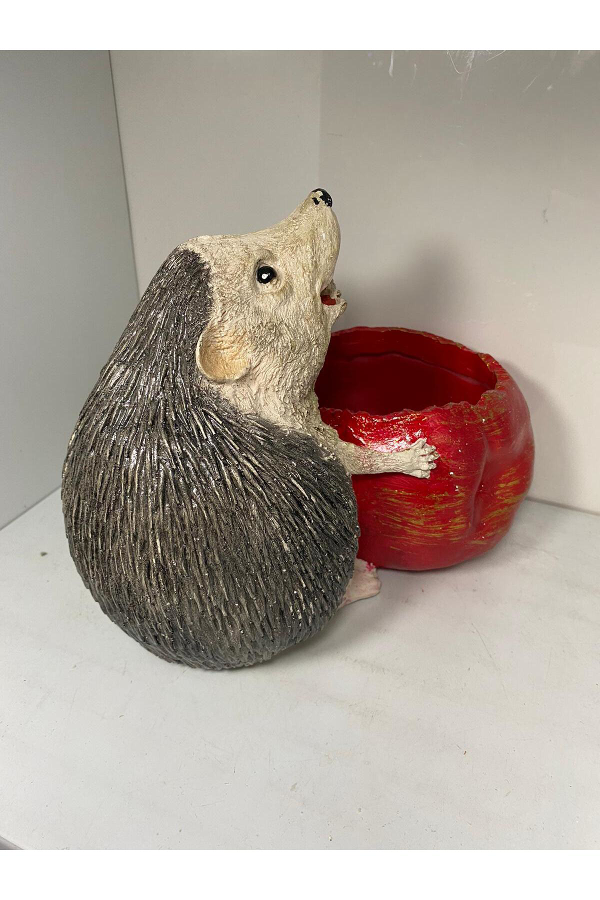 Vitale Dekoratif Polyester Kirpi Saksı