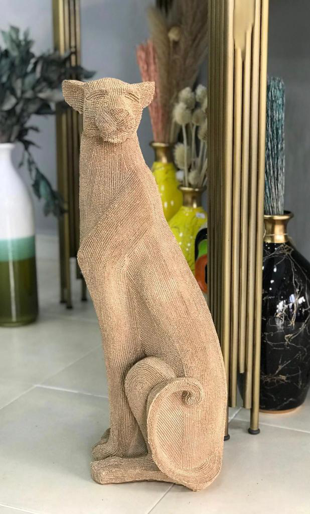 Dekoratif Puma Leopar Çita Biblo 70 cm Dekoratif Puma Leopar Çita Biblo 70 cm