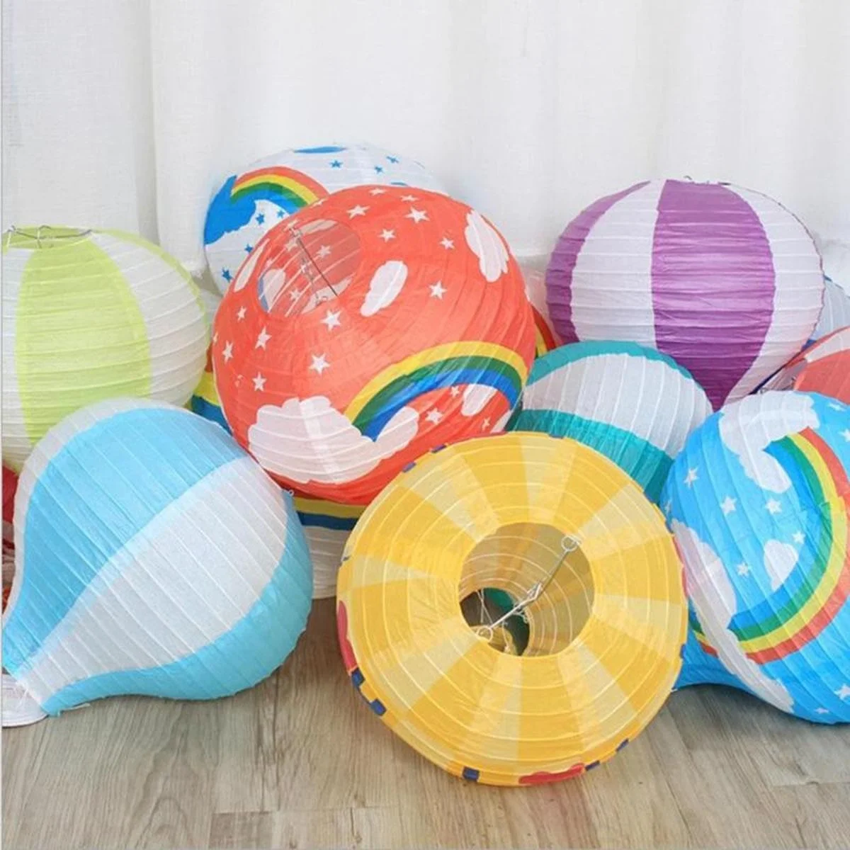 Dekoratif Renkli Kağıt Dilek Feneri Balonu Renkli Uçan Balon Bx40 Fiyatı, Yorumları ve Özellikleri