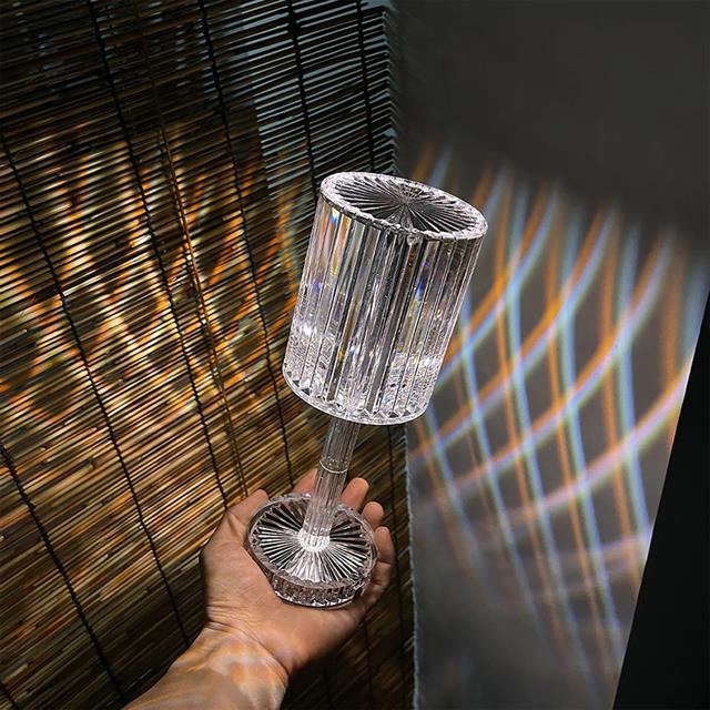Dekoratif RGB LED&amp;apos;li Ambiyans Masa Gece Lambası Şarjlı D