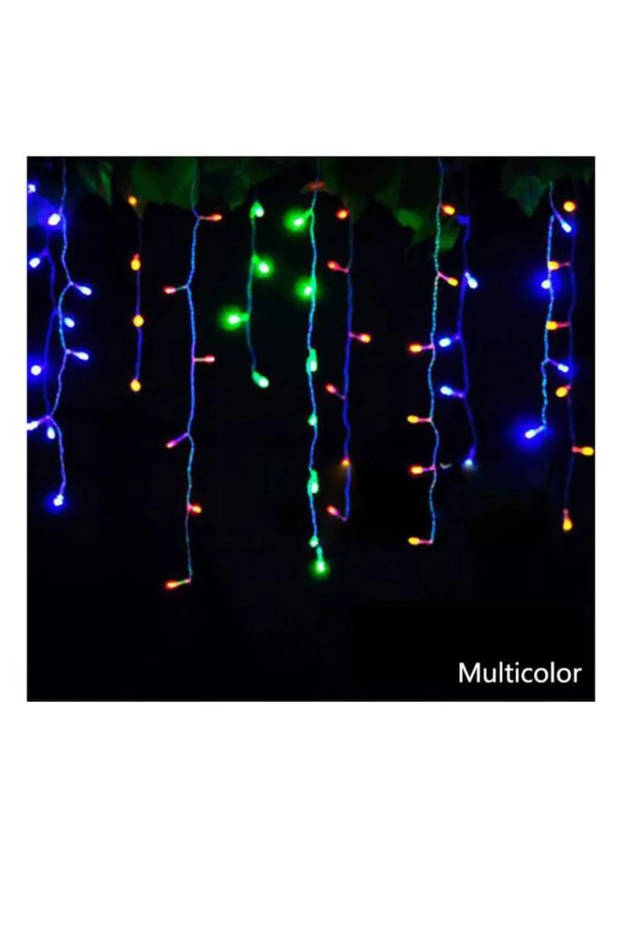Dekoratif RGB Led Işık 10 Mt Uzatılabilir Yılbaşı Ağacı Aydınlatması Peri Led