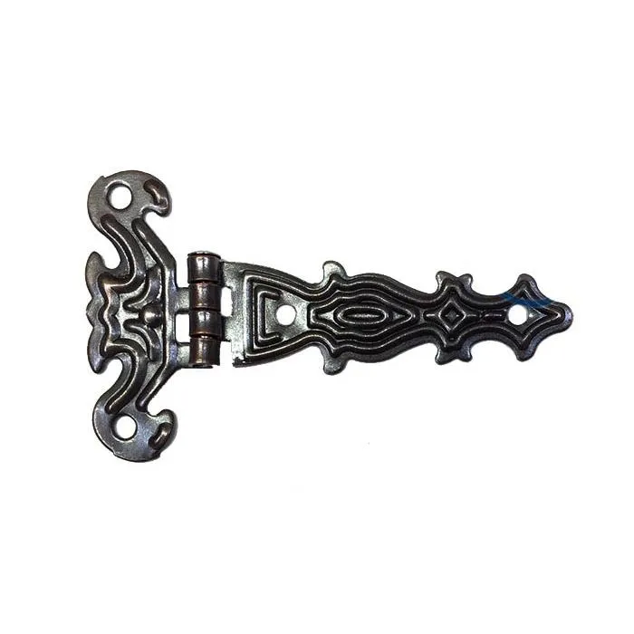 Dekoratif, Sac Tek Kuyruklu Menteşe - 40x68 Mm, Küçük, Eskitme, 1