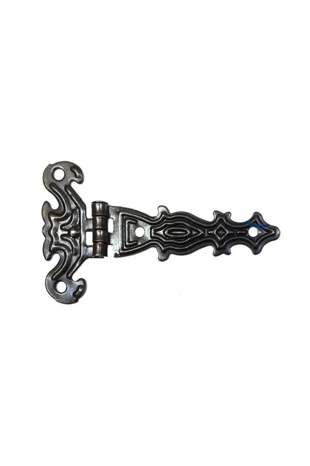 Dekoratif, Sac Tek Kuyruklu Menteşe - 40x68 Mm, Küçük, Eskitme, 1