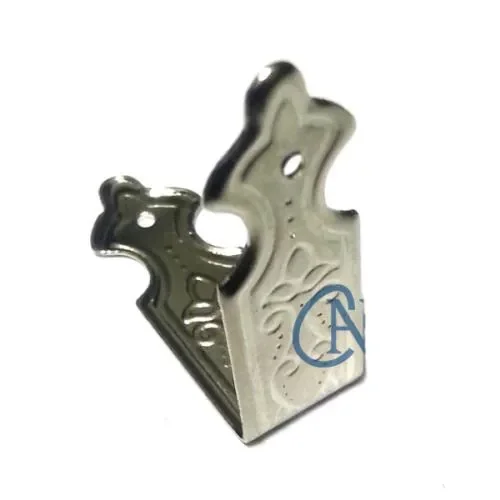 Dekoratif Sandık, Kutu Kenarı, 11x32mm, Nikel, 100 Adet Dekoratif Sandık, Kutu Kenarı, 11x32mm, Nikel, 100 Adet
