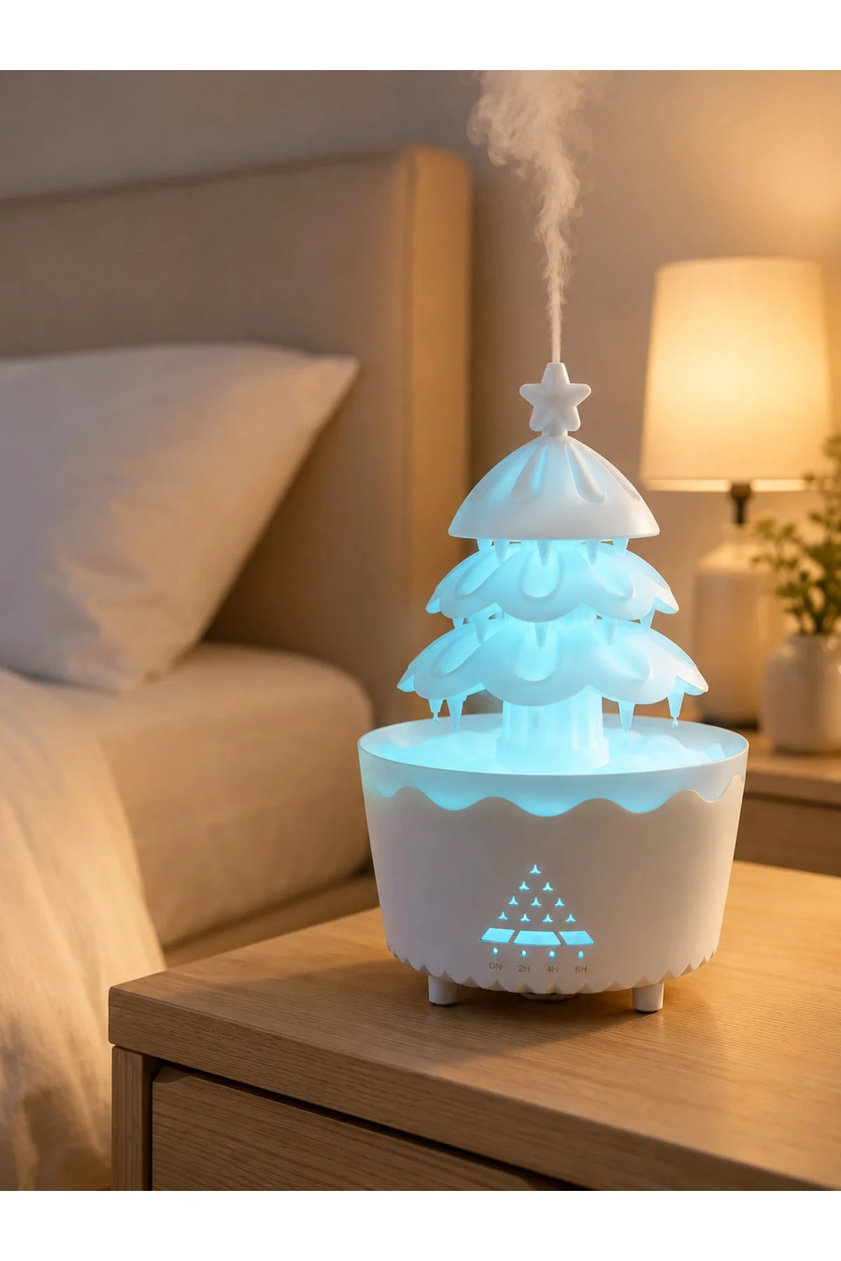Dekoratif Şans Ağacı Ultrasonik Nemlendirici RGB Gece Lambalı Aroma Difüzörü Dekoratif Şans Ağacı Ultrasonik Nemlendirici RGB Gece Lambalı Aroma Difüzörü - Görsel 4