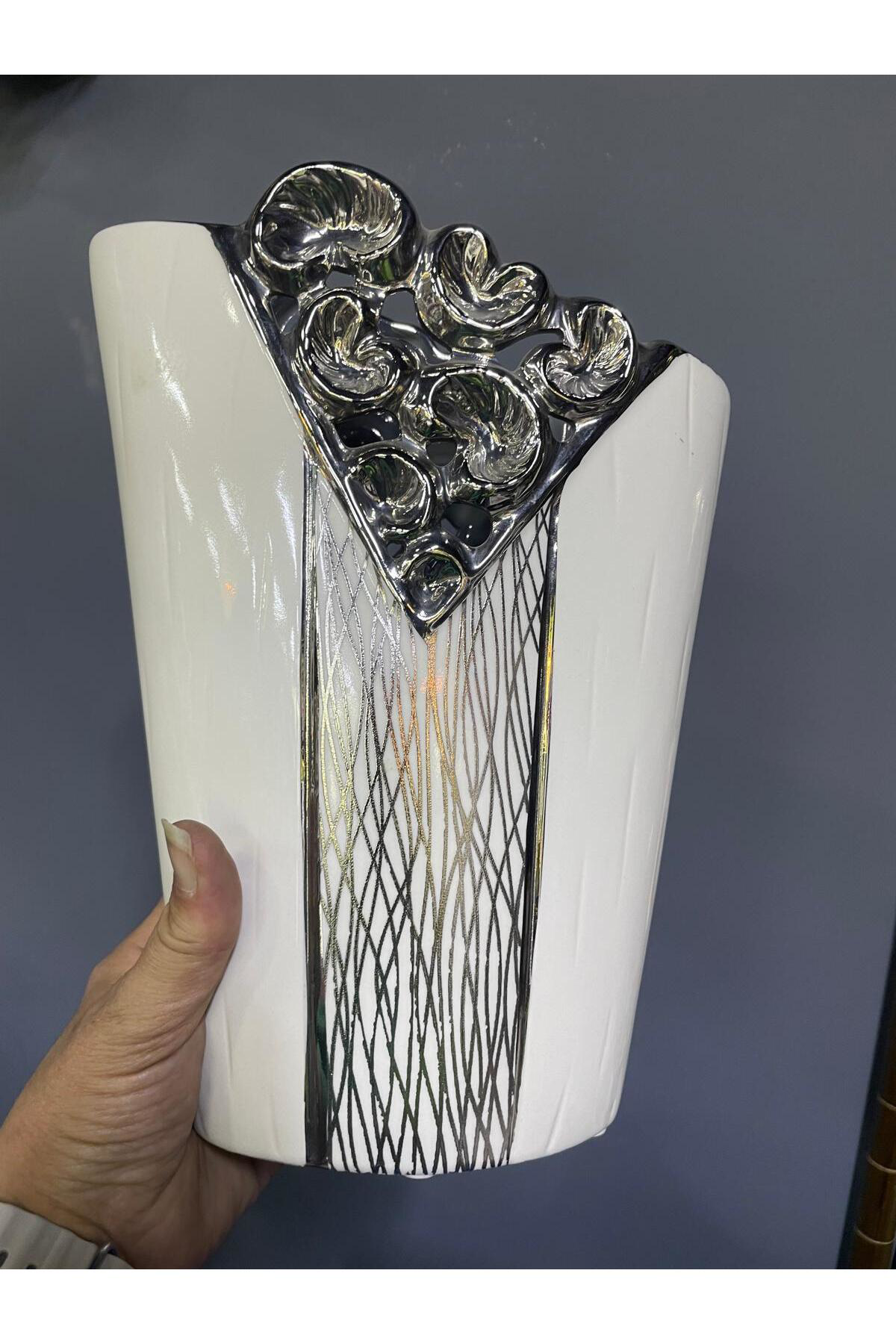 Elif Aksesuar Dekoratif Seramik Vazo