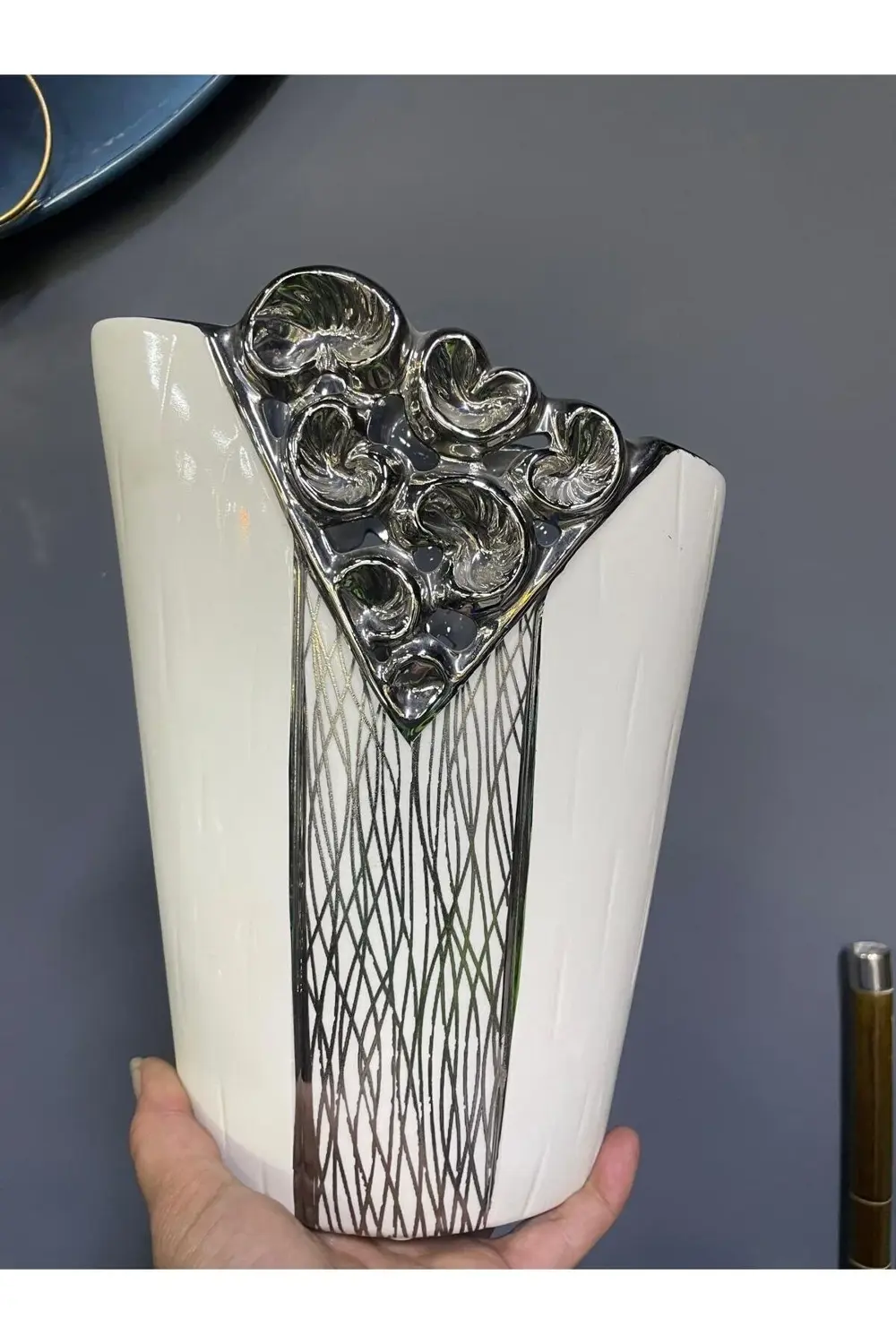 Dekoratif Seramik Vazo