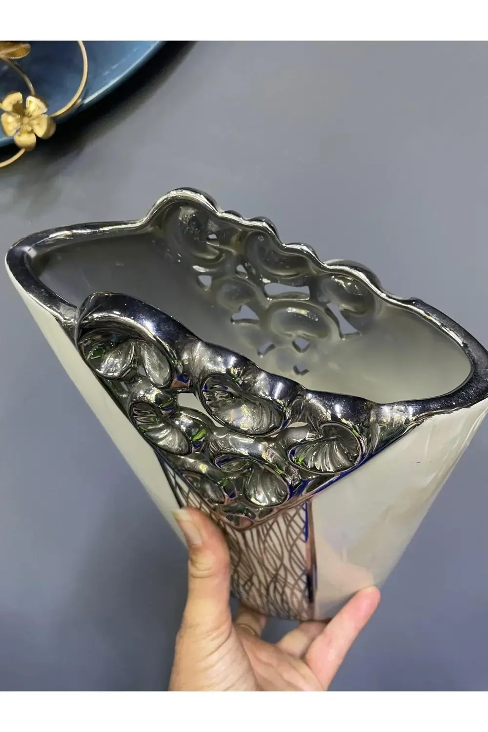 Dekoratif Seramik Vazo