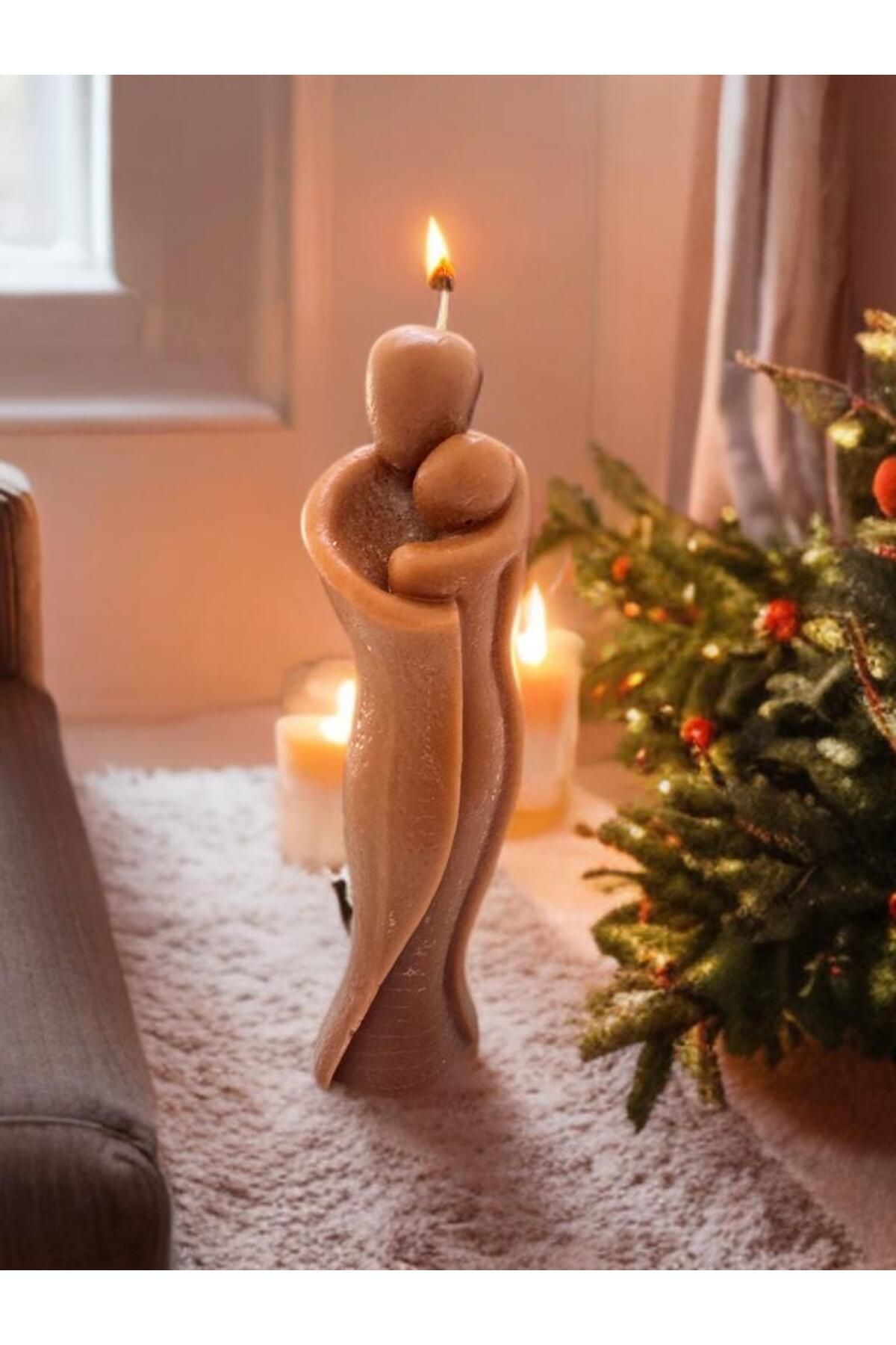 Aresmumatölyesi  Dekoratif Şık Hediyelik Mum