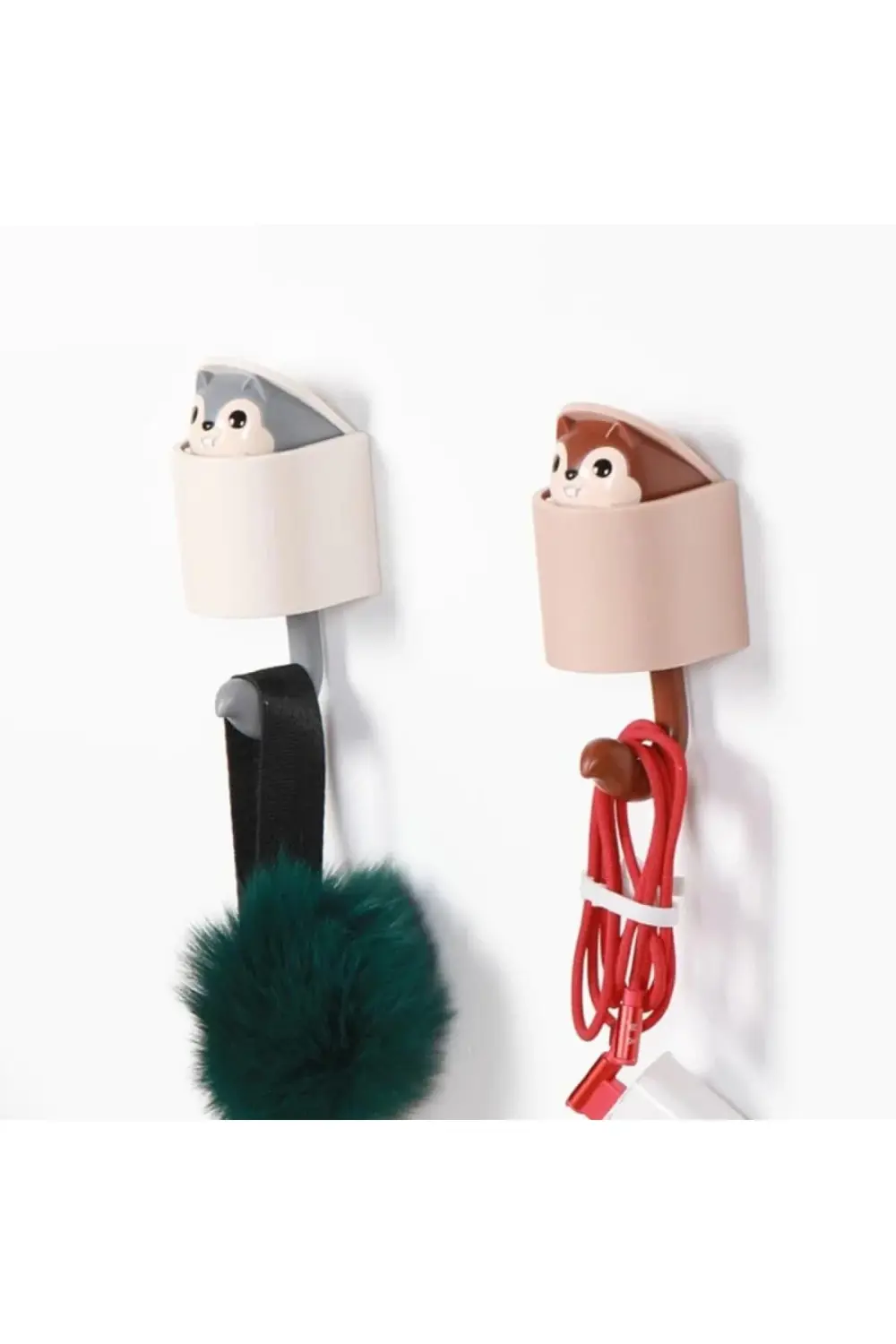 Dekoratif Sincap Kapı Kancası (K95)