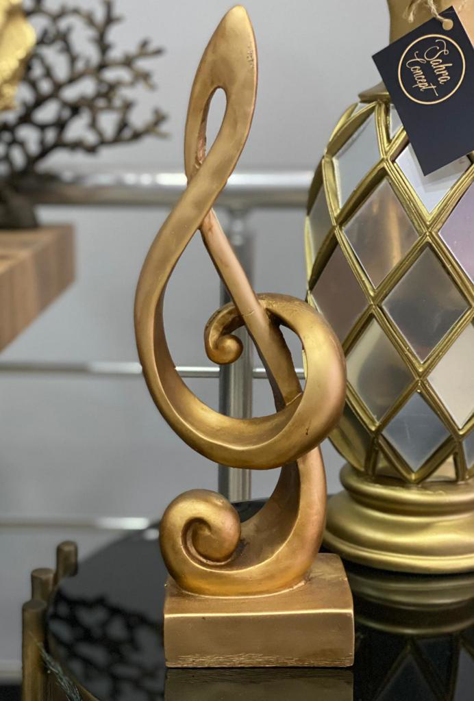 Dekoratif Sol Aanahtarı Biblo