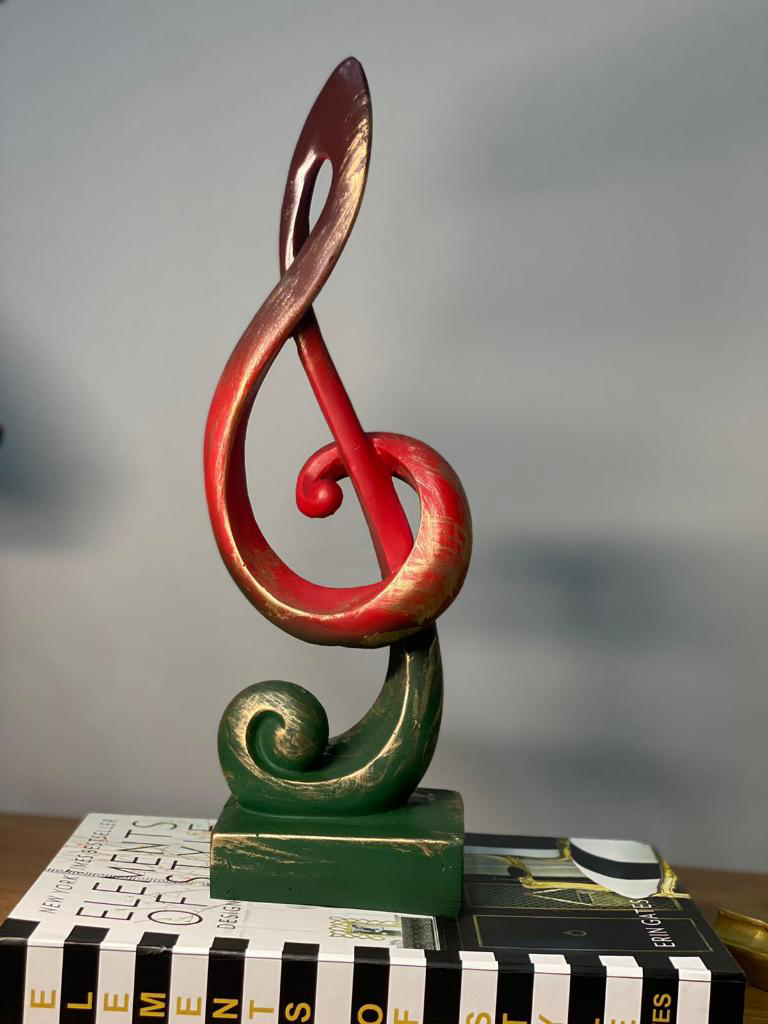 Dekoratif Sol Aanahtarı Biblo