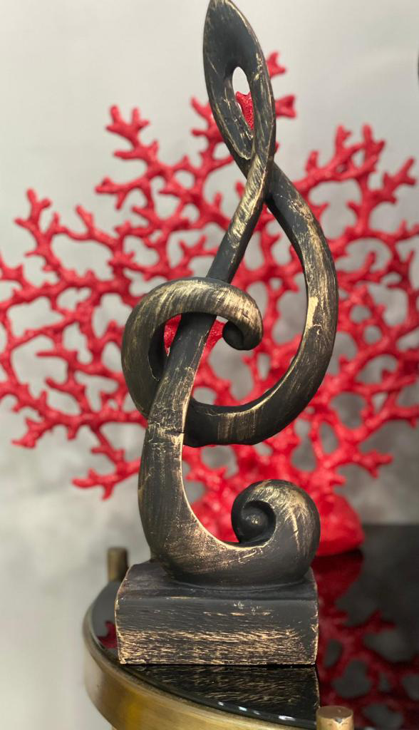 Dekoratif Sol Aanahtarı Biblo