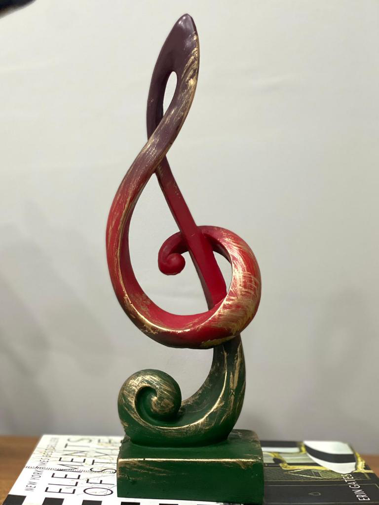 Dekoratif Sol Aanahtarı Biblo