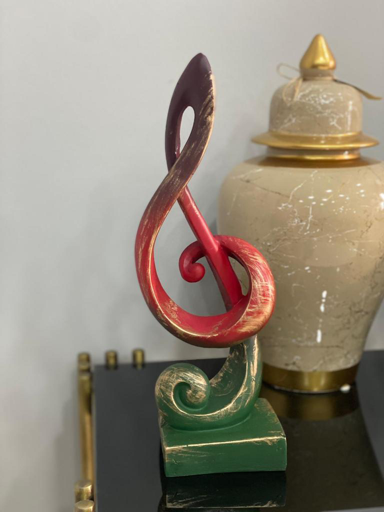 Dekoratif Sol Aanahtarı Biblo