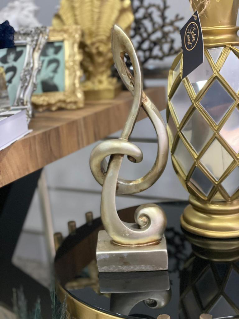 Dekoratif Sol Aanahtarı Biblo