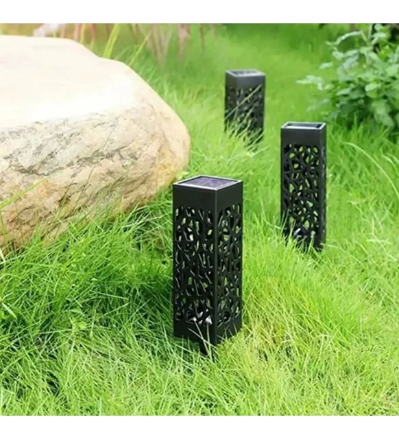 Dekoratif Solar Güneş Enerjili Bahçe Aydınlatması Yürüyüş Yolu Se