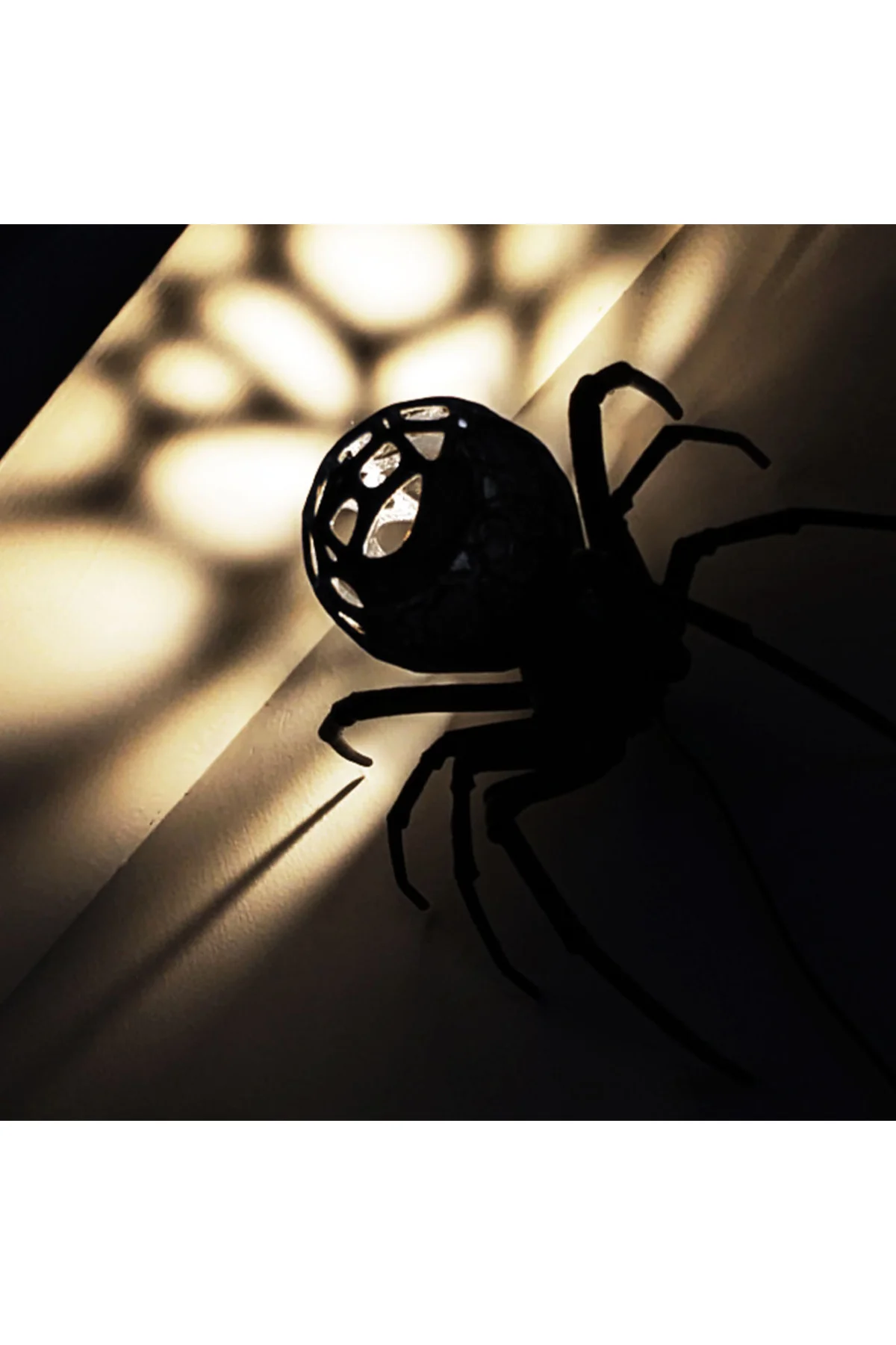 Dekoratif Spider Duvar ve Masa Lambası 10 CM