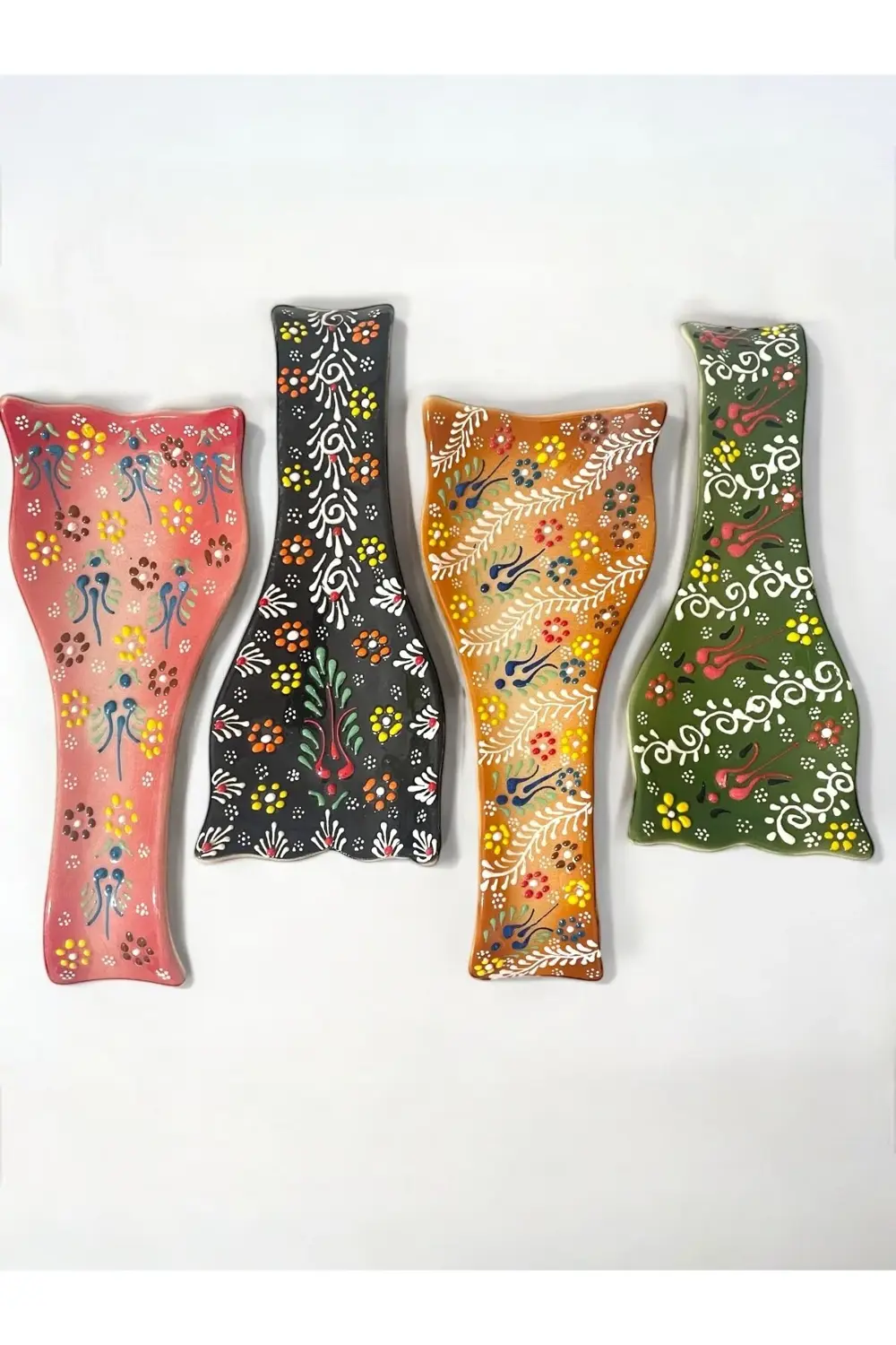 Dekoratif  Tasarım Kirli Kaşık Altlığı, Kaşıklık, Kepçe Altlığı,